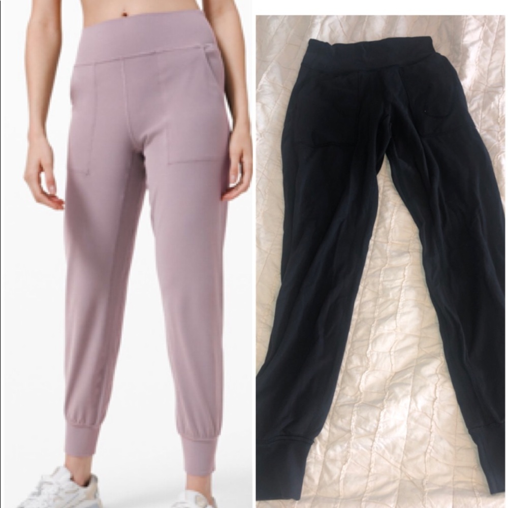 Lu Lu lemon Align Joggets 28” size 4 - worn once